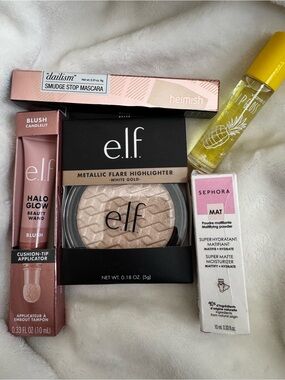 Beauty Bundle – e.l.f., Heimish, Sephora + Lip Gloss - All NEW ✨